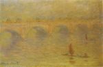 Клод Моне Мост Ватерлоо, эффект солнечного света 1902г